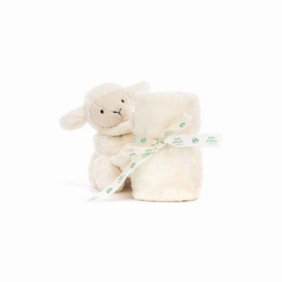 Jellycat Bashful Lamb Soothers USA | 80276OGVT